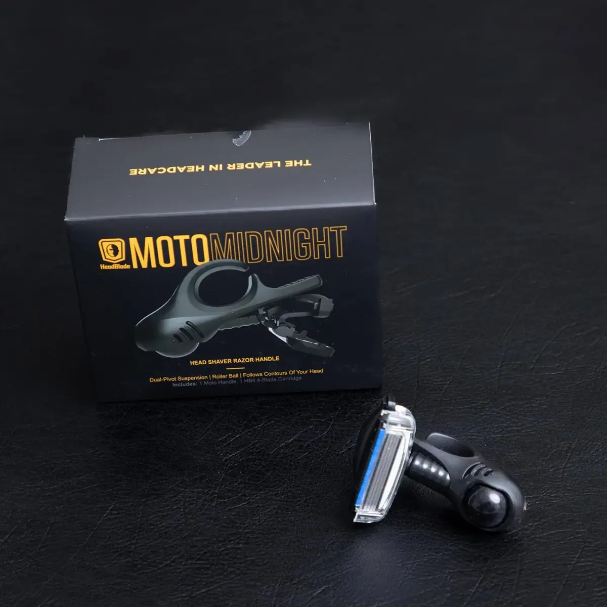 HeadBlade LE Moto Men's Head Shaving Razor - Military - Revolutionary Dual Active Suspension | 1 Count (Pack of 1) - view 7