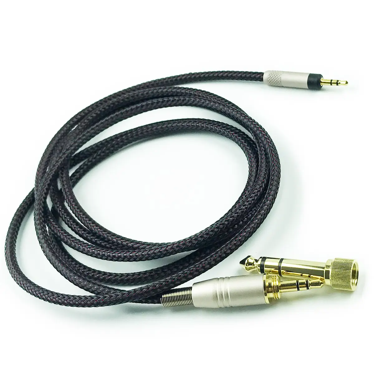 NewFantasia Replacement Audio Upgrade Cable Compatible with Bose QuietComfort 25, QC35 II, QC45, 1.2meters/4feet | Braided Tangle-Free - main product image