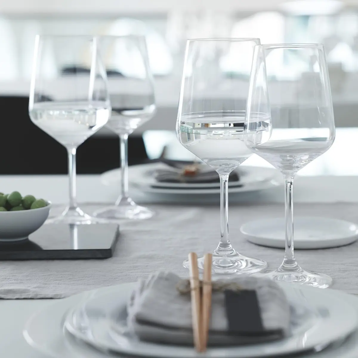 Spiegelau Style Crystal White Wine Glasses Set of 4 | Elegant Lead-Free Crystal, 15.5 oz, Perfect for Dinner & Gifts - view 9