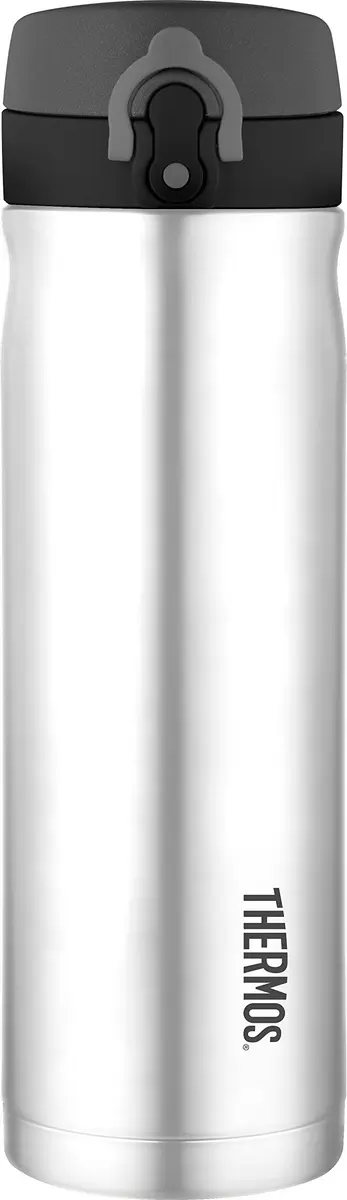 Thermos 16 Ounce Direct Drink Bottle | Stainless Steel, Vacuum Insulated, Fits Car Holders - main product image