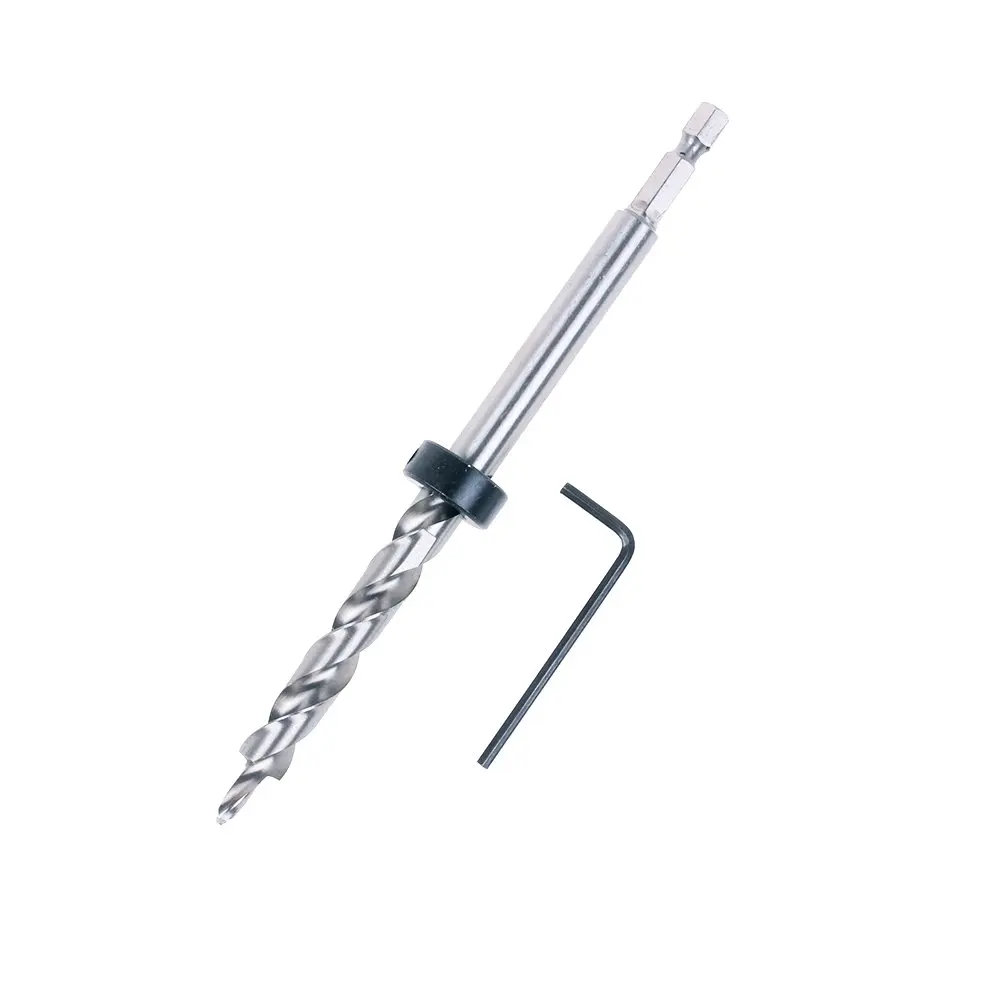 AUTOTOOLHOME Pocket Hole Drill Bit for Pocket Hole jig Woodworking Step Drill Bits Guide | Precise, Heavy-Duty, 3/8" Diameter - main product image