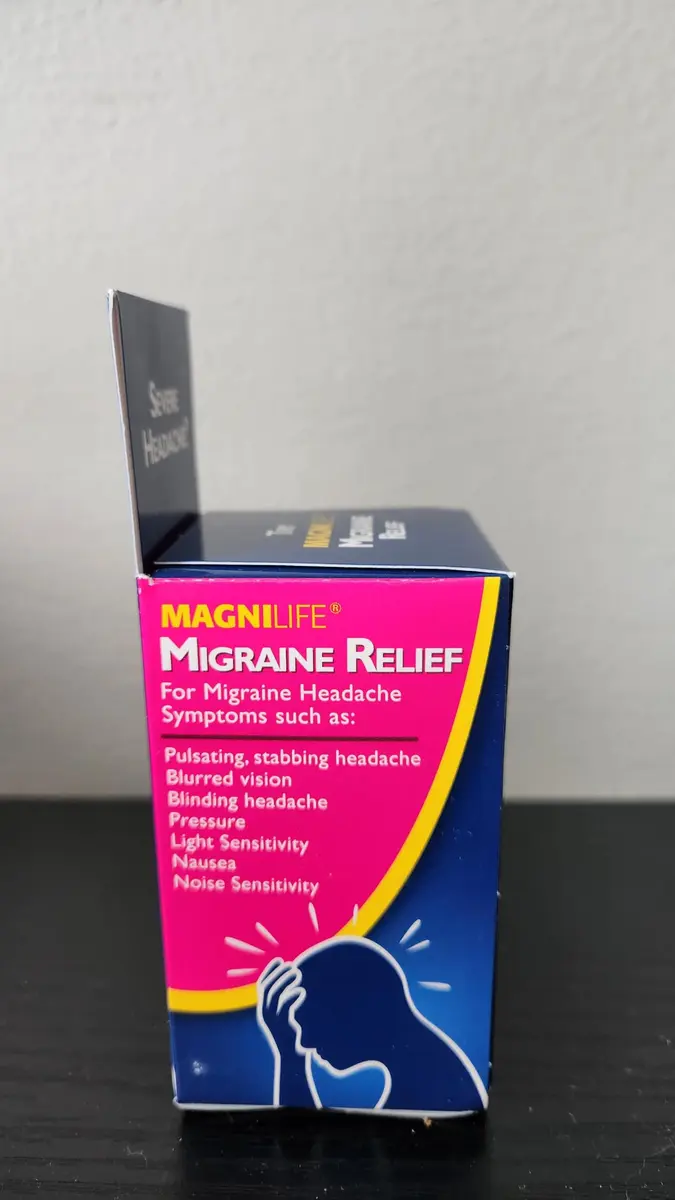 MagniLife Migraine Relief 90 Tablets | Fast-Acting, Non-Habit Forming Headache Support - view 7
