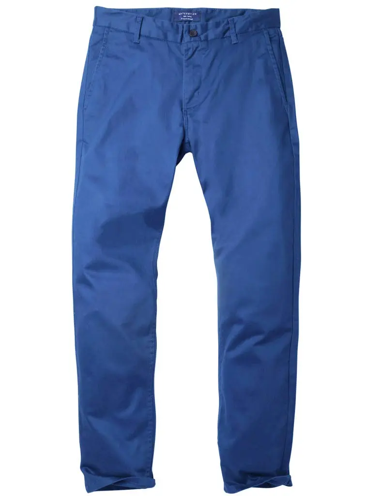 Match Men's Regular Fit Comfort Stretch Casual Chino Pants (Indigo, 34) | All-Day Comfort & Style - view 3
