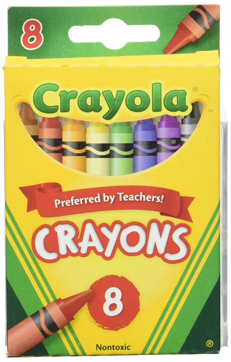 Crayola Crayons 8 Count | Vibrant Colors for Kids & Art Projects - main product image