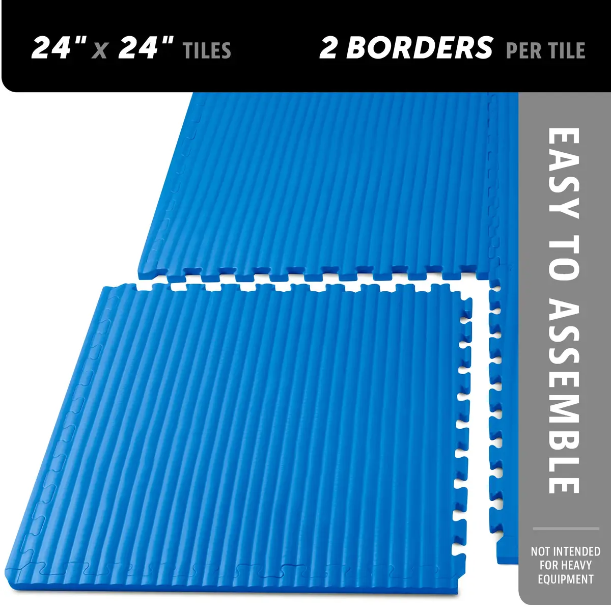 We Sell Mats Martial Arts Foam Tatami Tiles - 3/4" Thick Blue | Anti-Fatigue Floor Mat for Home & Gym - view 5