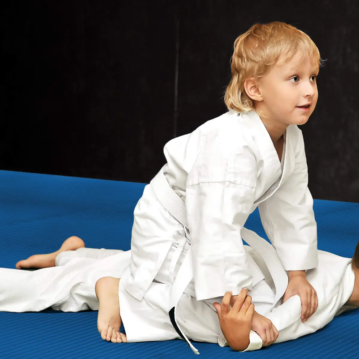 We Sell Mats Martial Arts Foam Tatami Tiles - 3/4" Thick Blue | Anti-Fatigue Floor Mat for Home & Gym - view 2