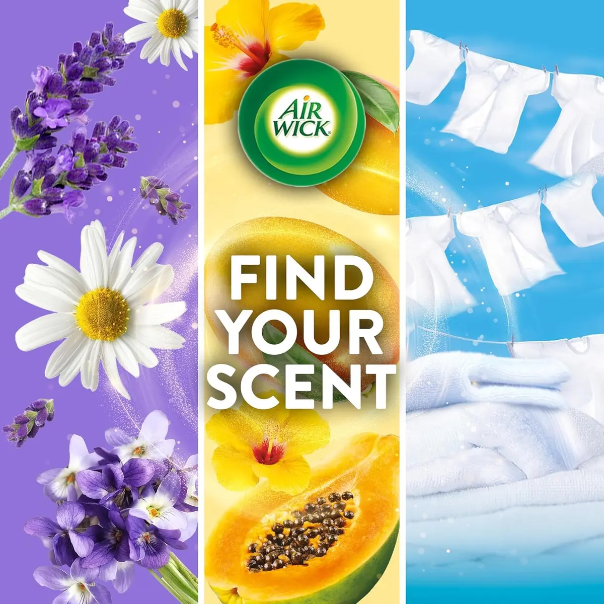 Air Wick Scented Oil Refills, Hawaii Exotic Papaya & Hibiscus Flower | Long-lasting tropical fragrance infused with natural essential oils - view 8