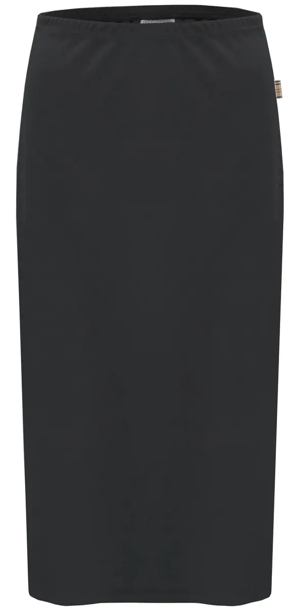 BABY O Women's Basic Modest 26" Below The Knee Length Straight Skirt (Black - 14) | Wrinkle-Resistant, Comfortable Fit - view 7