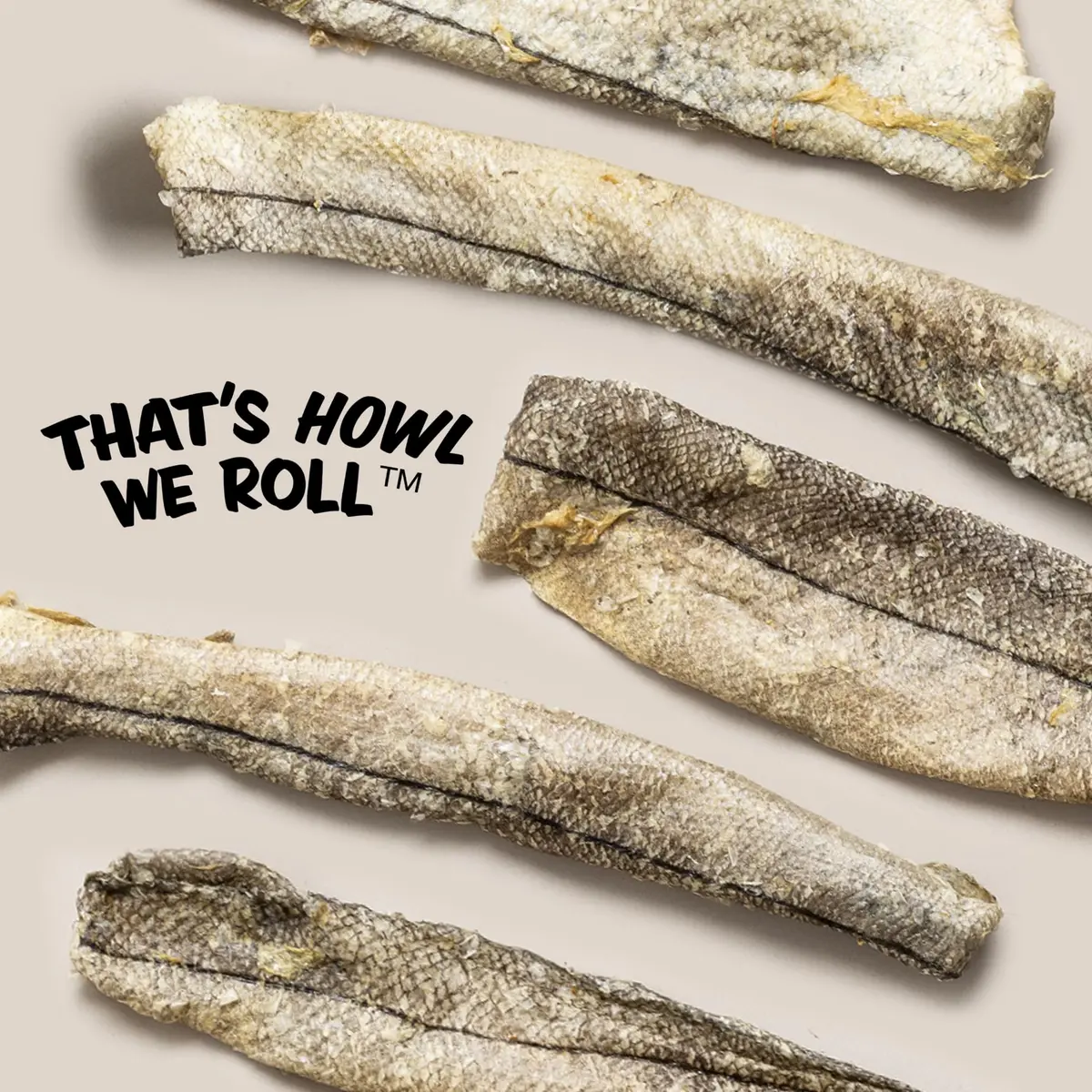 Polkadog Crunchy Haddock Skins Dog Treats | Single Ingredient, 2oz | Omega-3 Rich, Natural Fish Snack - view 7