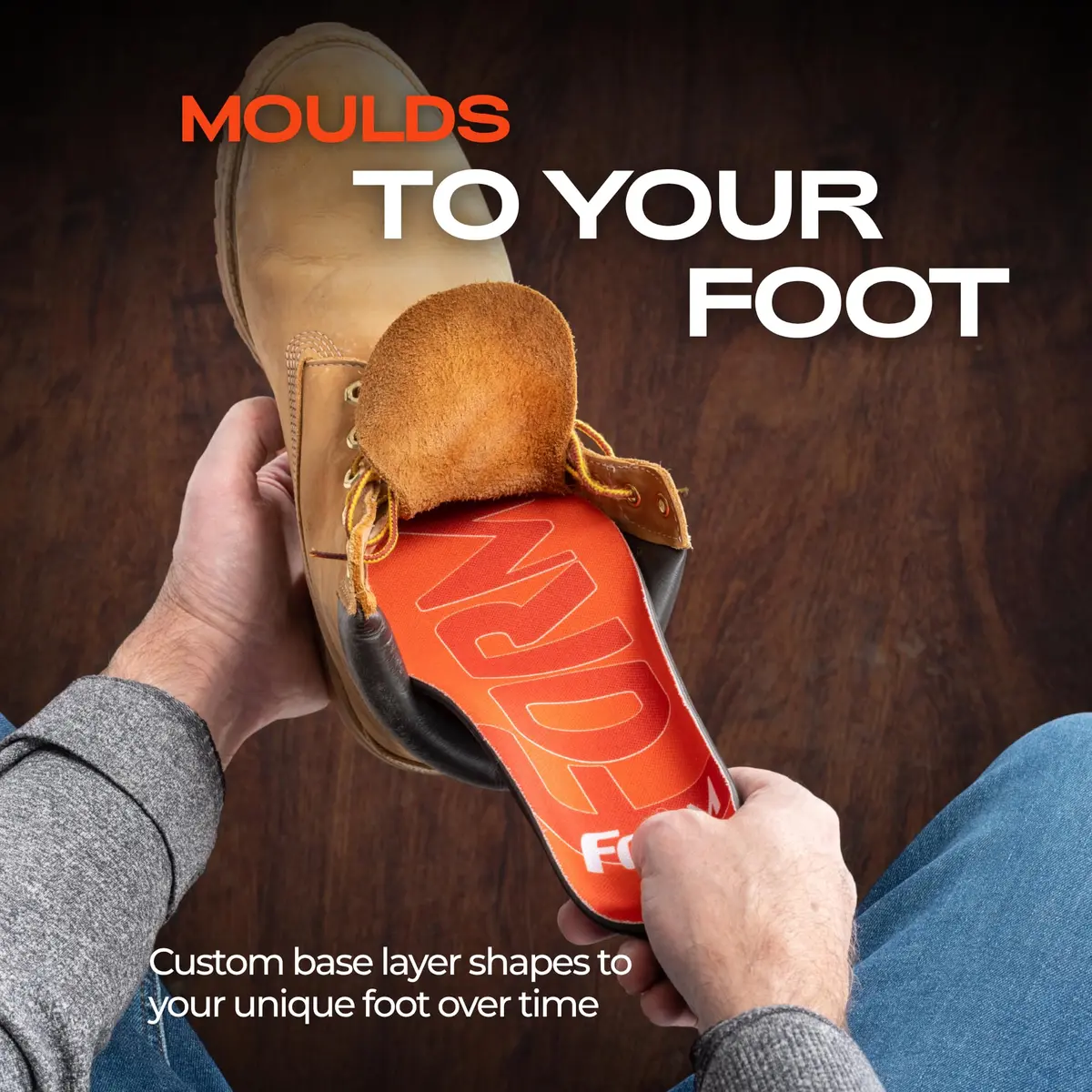 FORM Premium Insoles Heavy Duty 11 Men / 12.5 Women | Support for Heavy Loads & Plantar Fasciitis - view 7
