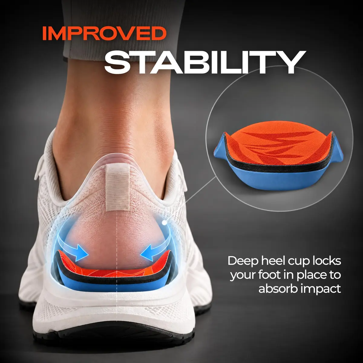 FORM Premium Insoles Heavy Duty Arch Support 14-14.5 Men / 15.5-16 Women | Supports up to 220+ lbs - view 6