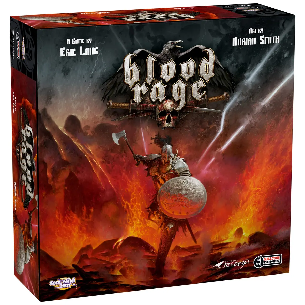 CMON Blood Rage Core Box | Viking Strategy Board Game | 2-4 Players | 60-90 Min | Ages 14+ - main product image