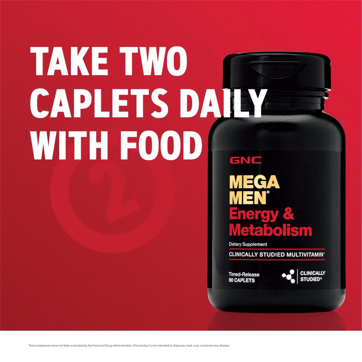 GNC Mega Men Energy & Metabolism Multivitamin 90 Count | Clinically Studied for Men's Health - view 6