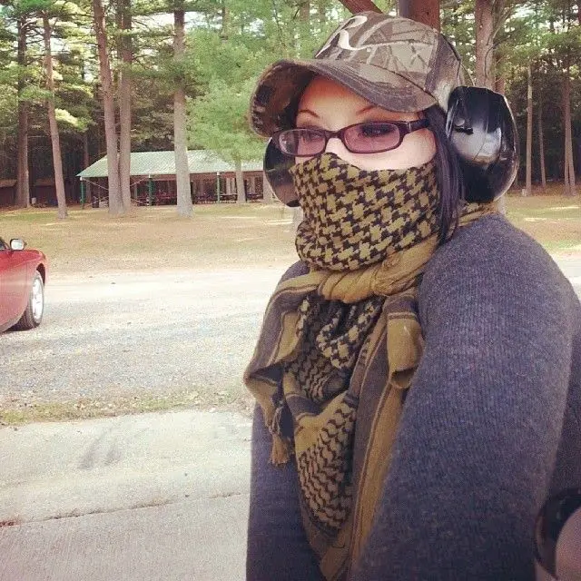Explore Land Cotton Shemagh Keffiyeh Tactical Desert Scarf for Men Women | Breathable 100% Cotton, Sun & Dust Protection - view 7