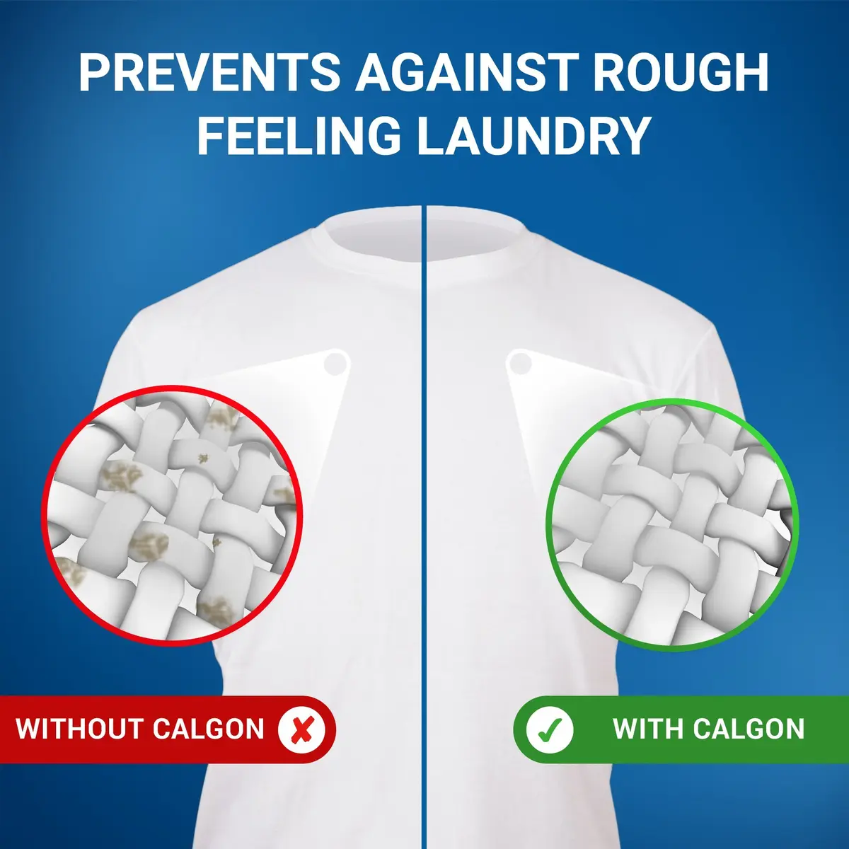 Calgon Tablets 3-In-1 Water Softener, 45 Tablets | Protects Washing Machine & Clothes - view 3