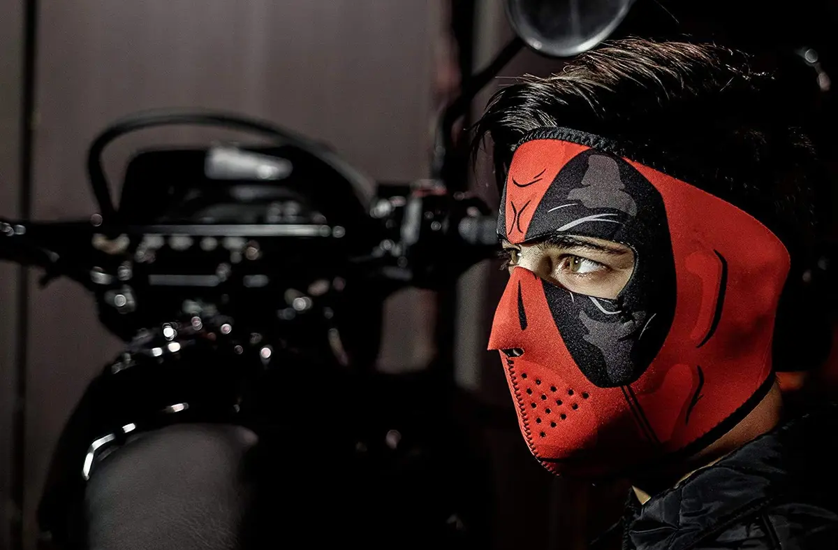 Zanheadgear Full Mask Neoprene Red Dawn | Windproof, Reversible, Adult Unisex (70-120 chars) - view 2