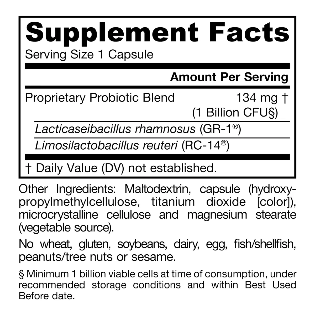 Jarrow Formulas Fem-Dophilus Probiotics Vaginal & Urinary Tract Support 30 Capsules | 1 Billion CFU Clinically Studied Strains - view 9