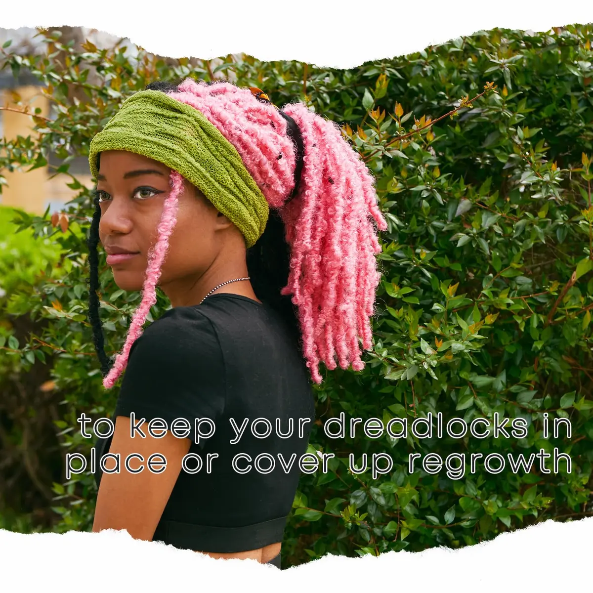 CHARM Headband Lightweight Cotton | Unisex Mesh Hair Accessory for Summer (24x15cm, Fits 56-60cm) - view 5