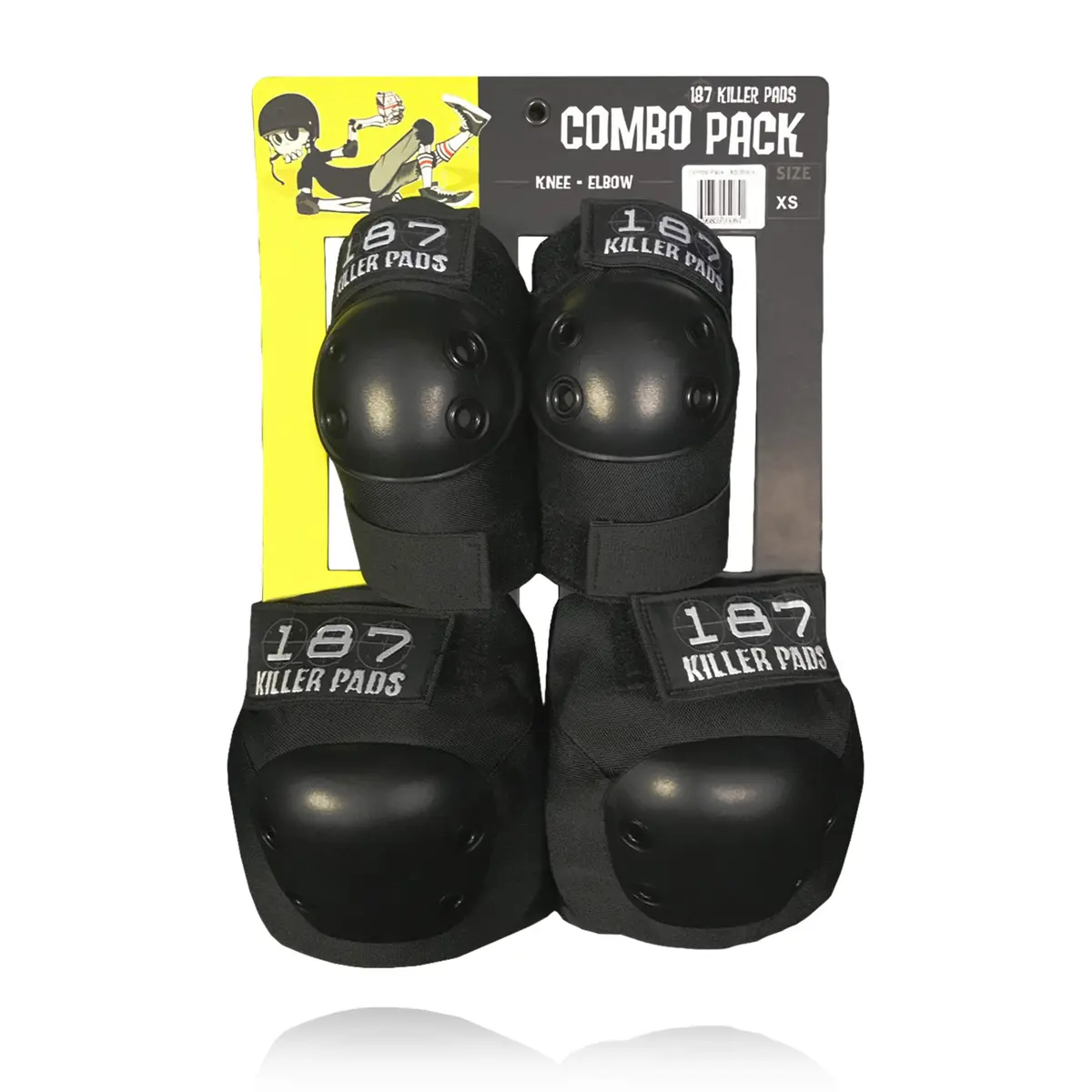 187 Killer Pads Impact Protection Gear Knee & Elbow Pads Small/Medium | Trusted by Top Skaters - view 6