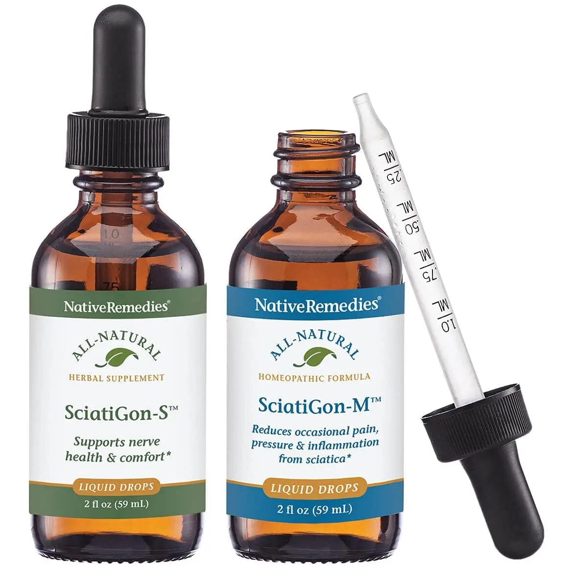 Native Remedies Complete SciatiGon ComboPack | Natural Sciatic Nerve Relief for Adults & Seniors - main product image