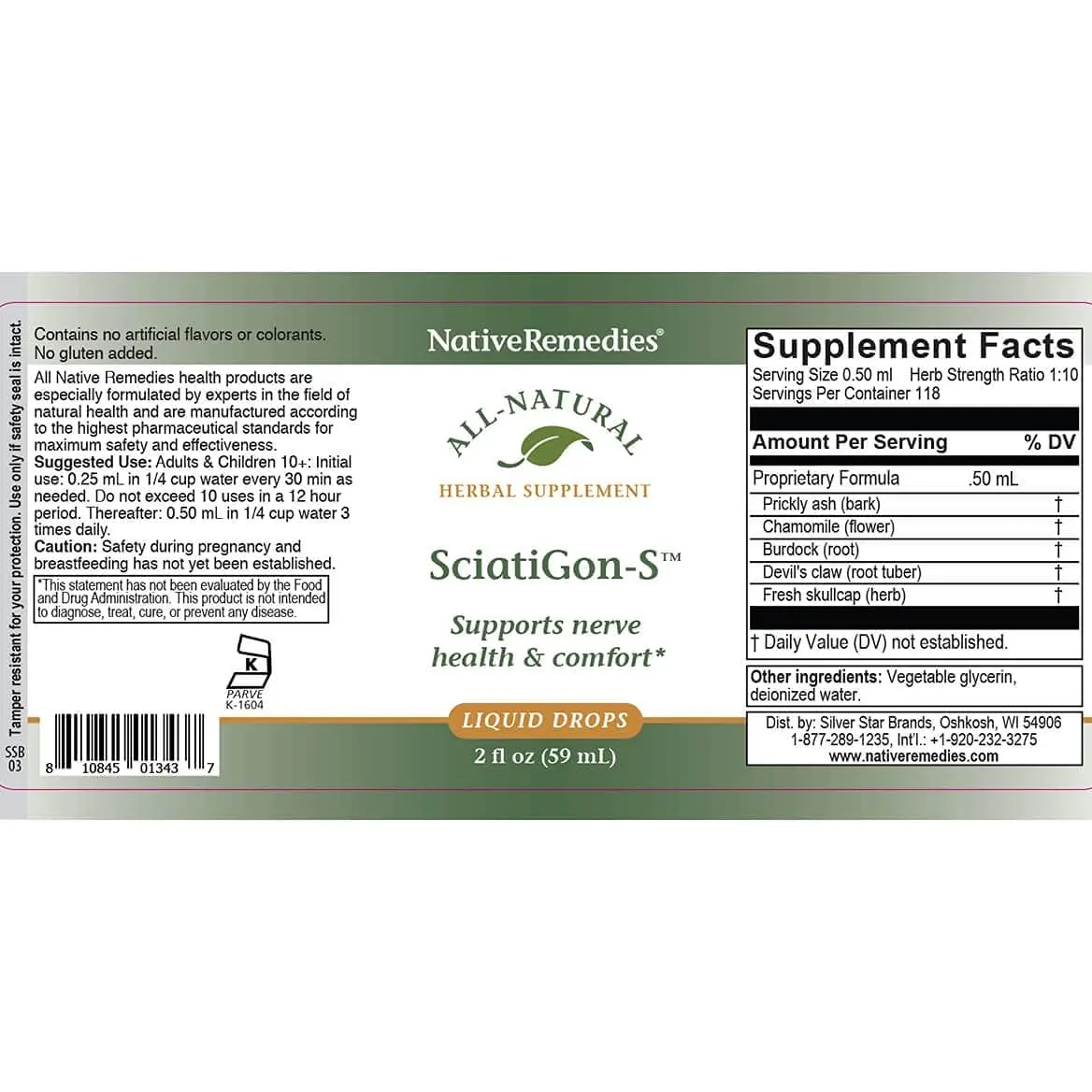 Native Remedies Complete SciatiGon ComboPack | Natural Sciatic Nerve Relief for Adults & Seniors - view 4