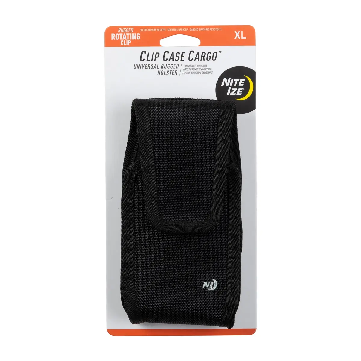 Nite Ize Clip Case Cargo Universal Rugged Holster - Heavy Duty & Protective, XL - main product image