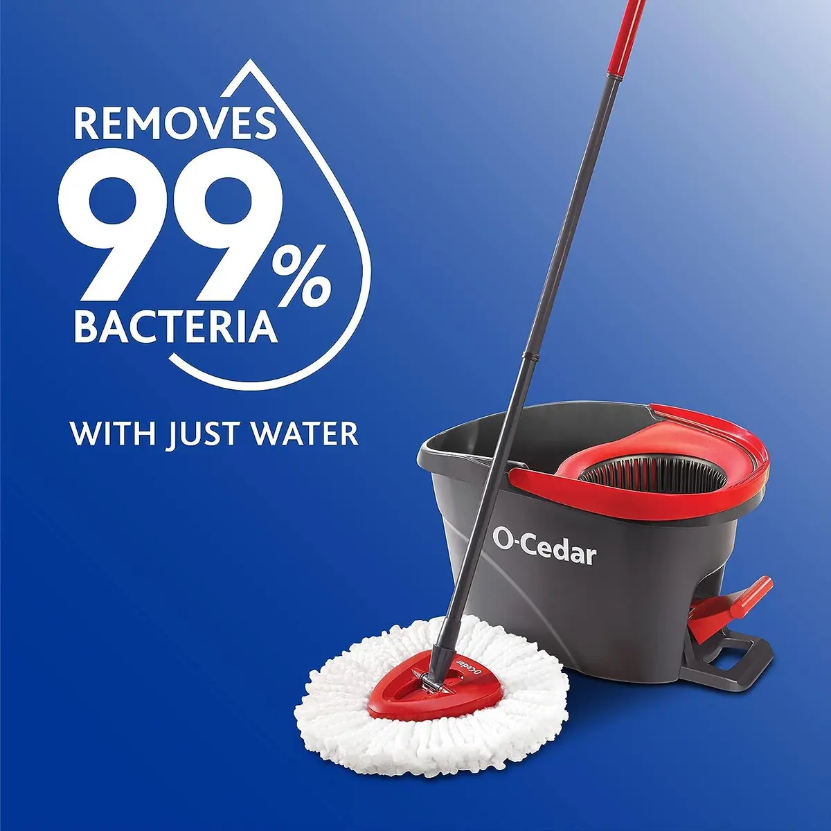 O-Cedar EasyWring Spin Mop Microfiber Refill (Pack of 4) - view 4