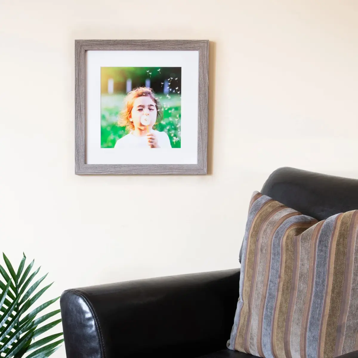 ArtToFrames Gray Oak Poster Frame 21.5 cm (8.5 x 18 Inch) | Custom Made for 6x16 Inch Photos - view 2