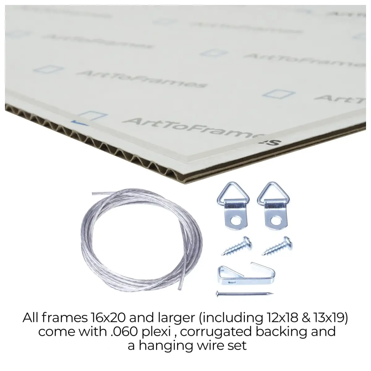 ArtToFrames Gray Oak Picture Frame 6x23 Inch (15x58 cm) | Custom Poster Frame with Acrylic - view 6