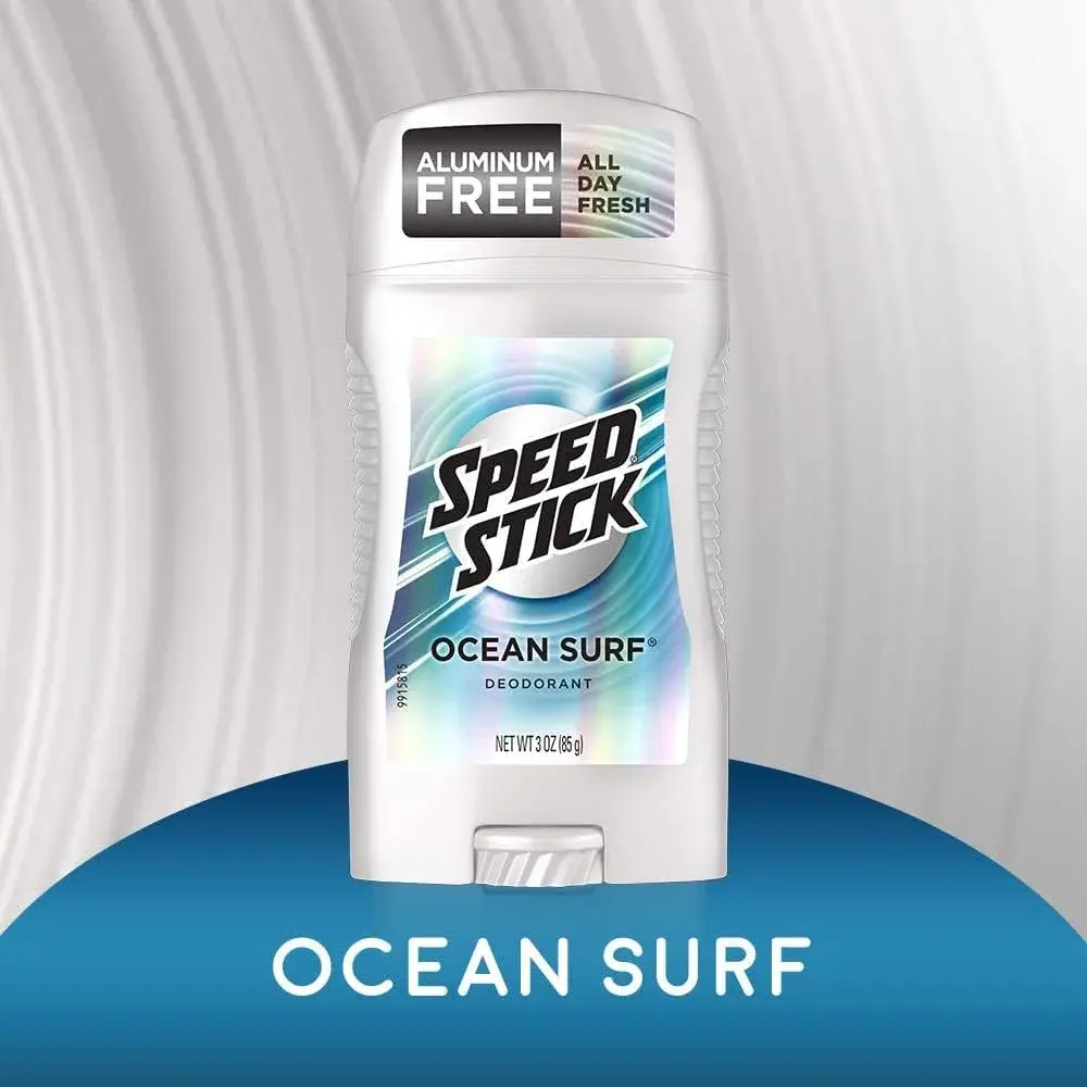 Speed Stick Clear Deodorant for Men, Ocean Surf Scent, 85g (3 oz) | All Day Odor Protection - view 3