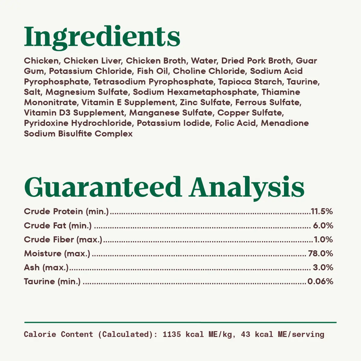 Nutro Perfect Portions Pate Wet Cat Food, Chicken & Liver, 2.6 oz, 24 ct | Grain-Free, Hydrating, Complete Nutrition - view 5