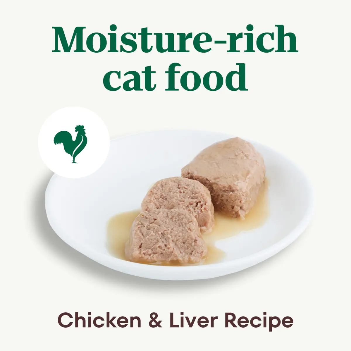 Nutro Perfect Portions Pate Wet Cat Food, Chicken & Liver, 2.6 oz, 24 ct | Grain-Free, Hydrating, Complete Nutrition - view 2