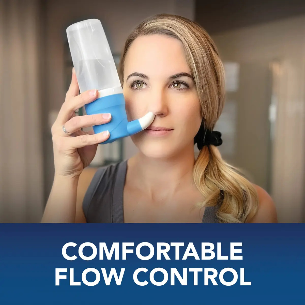 SinuCleanse Soft Tip Micro-Filtered Sinus Rinse Kit with 30 Saline Packets | All-Natural Filtered Nasal Wash System Relieves Nasal Congestion - view 3