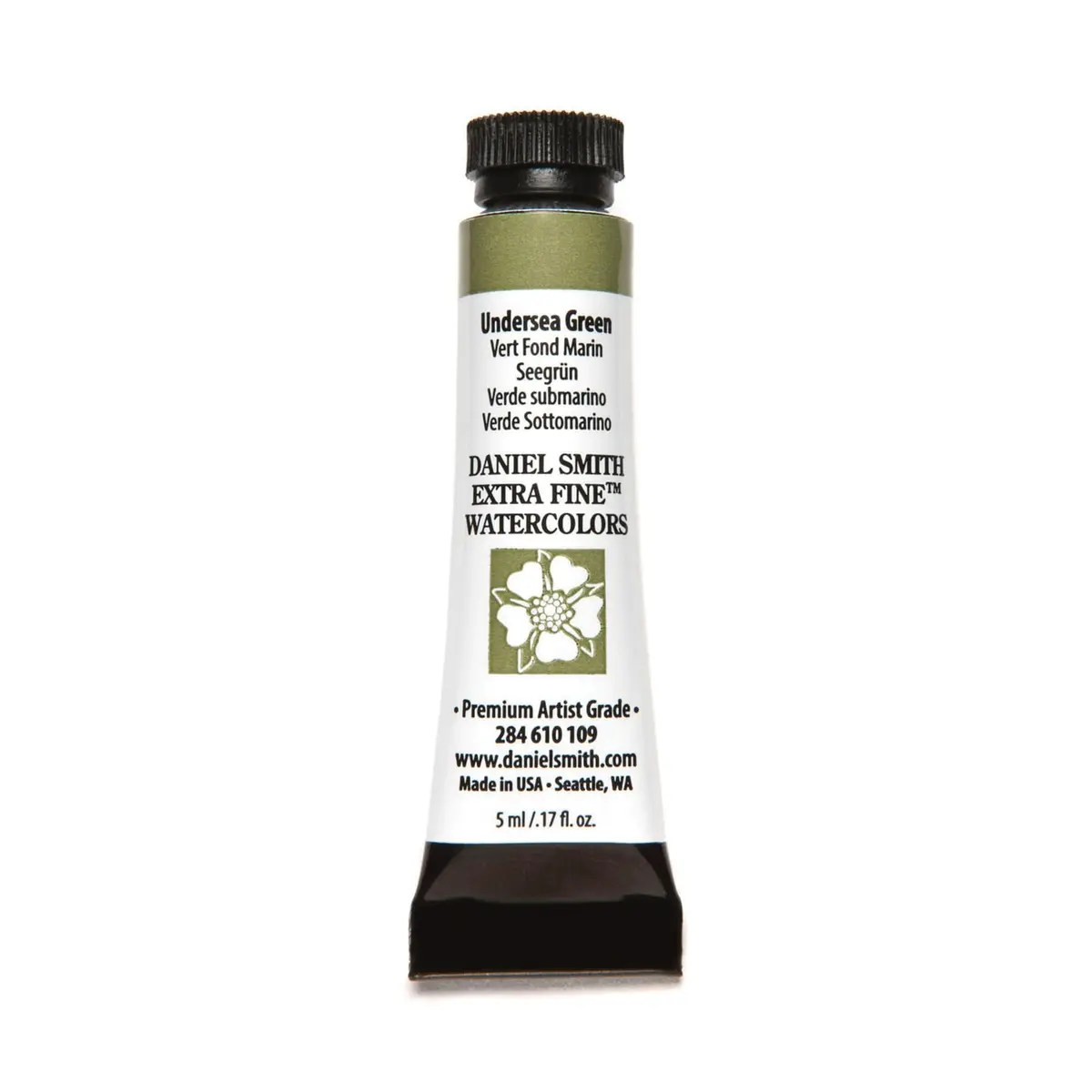 Daniel Smith Extra Fine Watercolors Tube, 5ml, Undersea Green | Lightfast, Unique Artist Colors - main product image