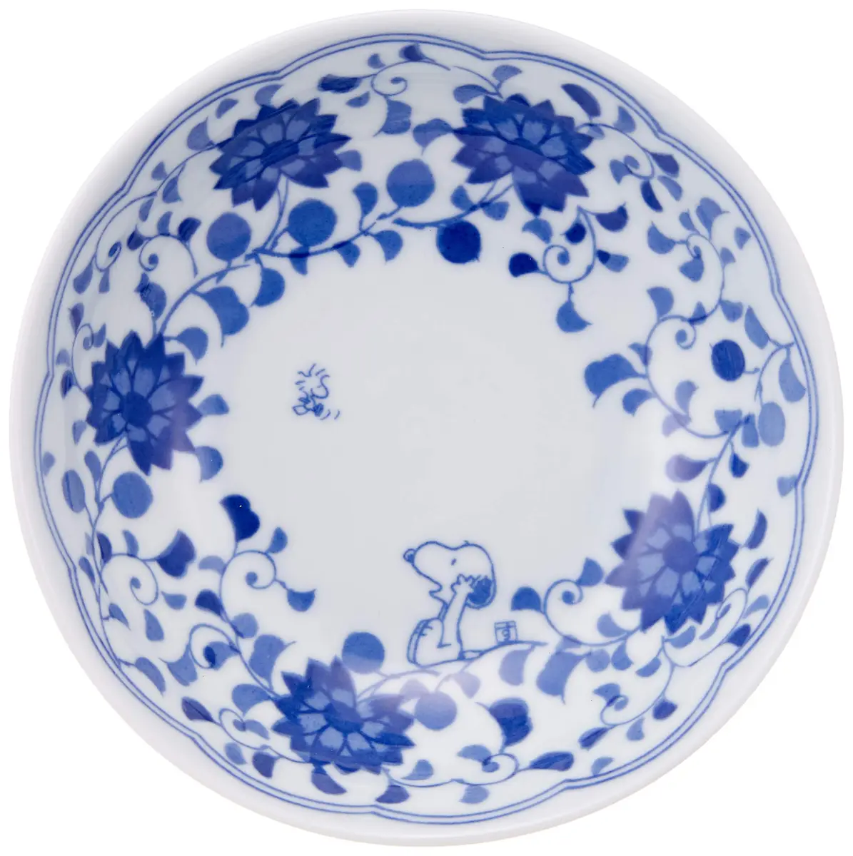 金正陶器(Kaneshotouki) Sunupii Indigo Arabesque Multi-Purpose Pot 15.5cm | Japanese Porcelain - view 2