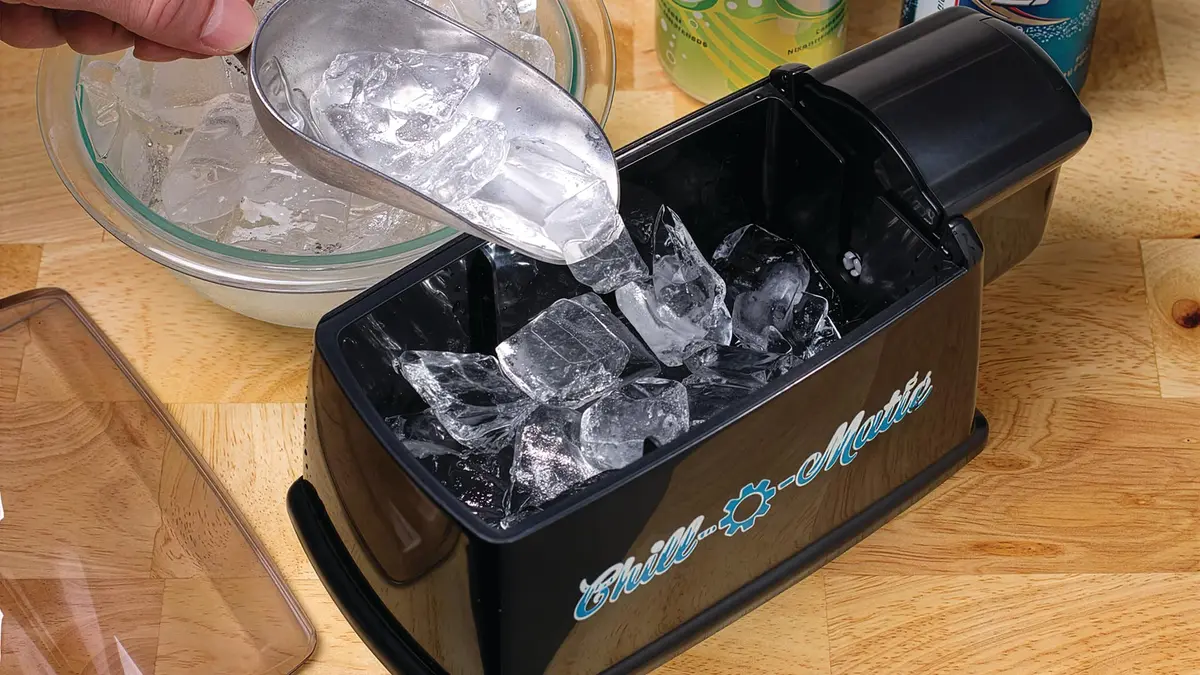 Chill-O-Matic Instant Beverage Cooler – Chill 12 oz Soda & Beer Cans in 60 Seconds – Portable Electric Drink Chiller for Tailgating, BBQs, Camping & Parties (Black) - view 3