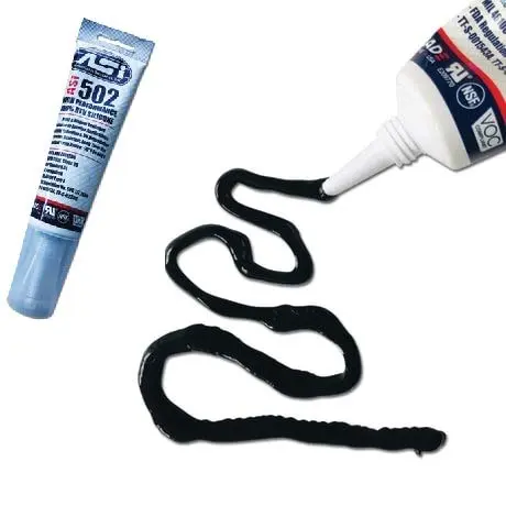 ASI Silicone Silicone Sealant 2.8 oz | Long-Lasting Weather-Resistant Seal - main product image