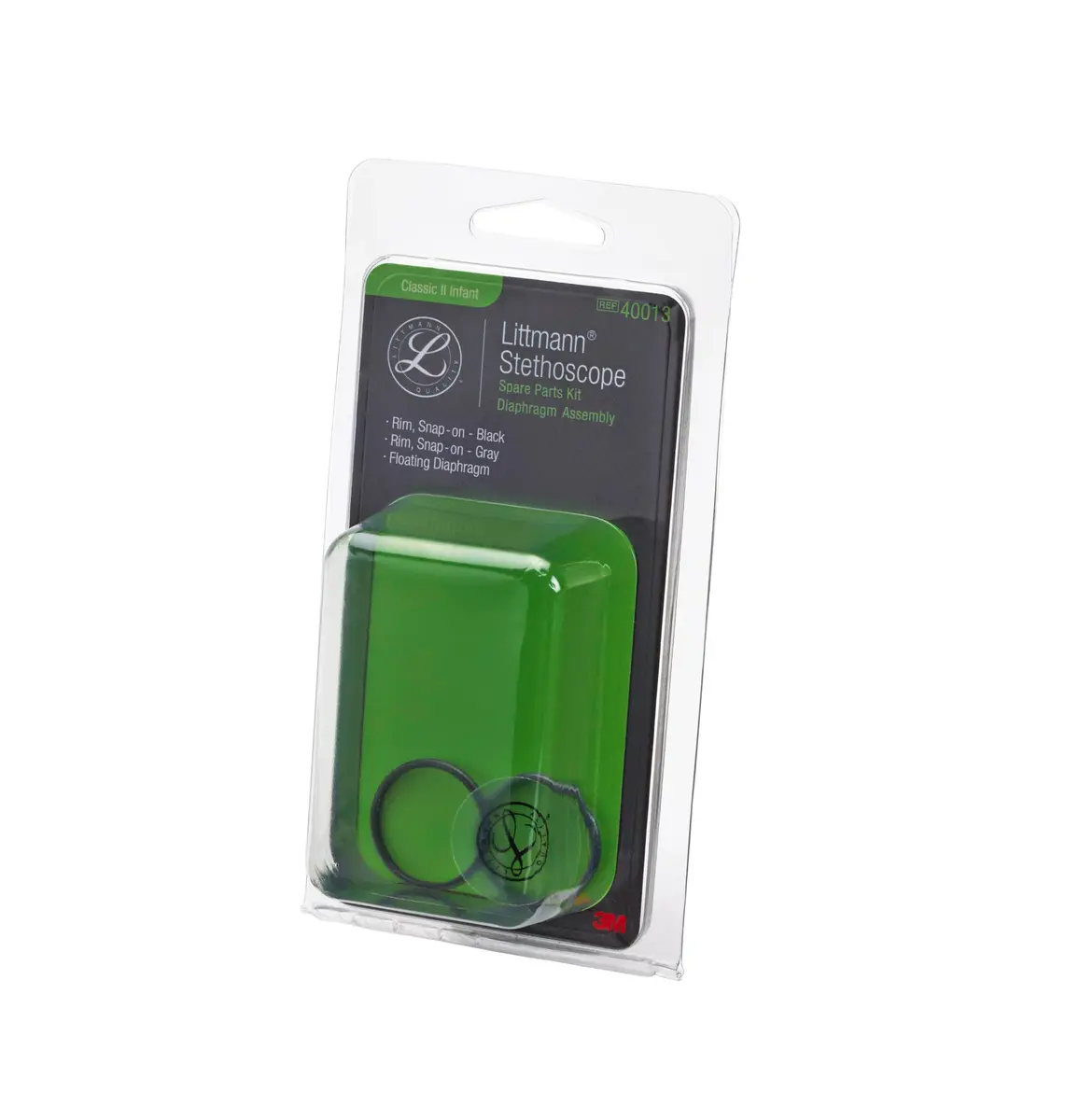 Littmann Spare Parts Kit for Classic II Infant, 40013 | Diaphragm & Eartips Replacement - view 2