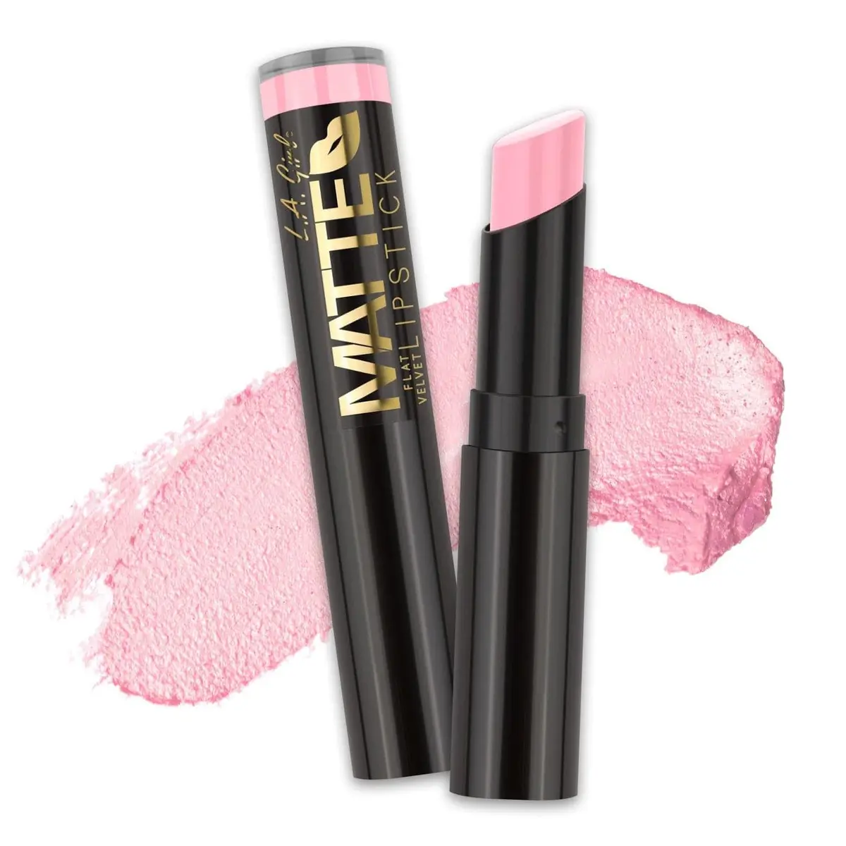 L.A. Girl Matte Flat Velvet Lipstick Carried Away | Rich Pigment & Hydration (70-120 chars) - main product image