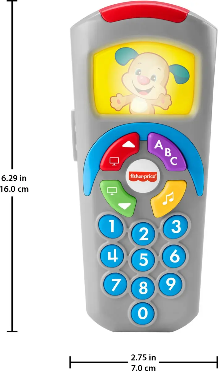 Fisher-Price Laugh & Learn Puppy's Remote Toy | 1 Count (1 Unit) | Music & Lights for Infants 6+ Months - view 6