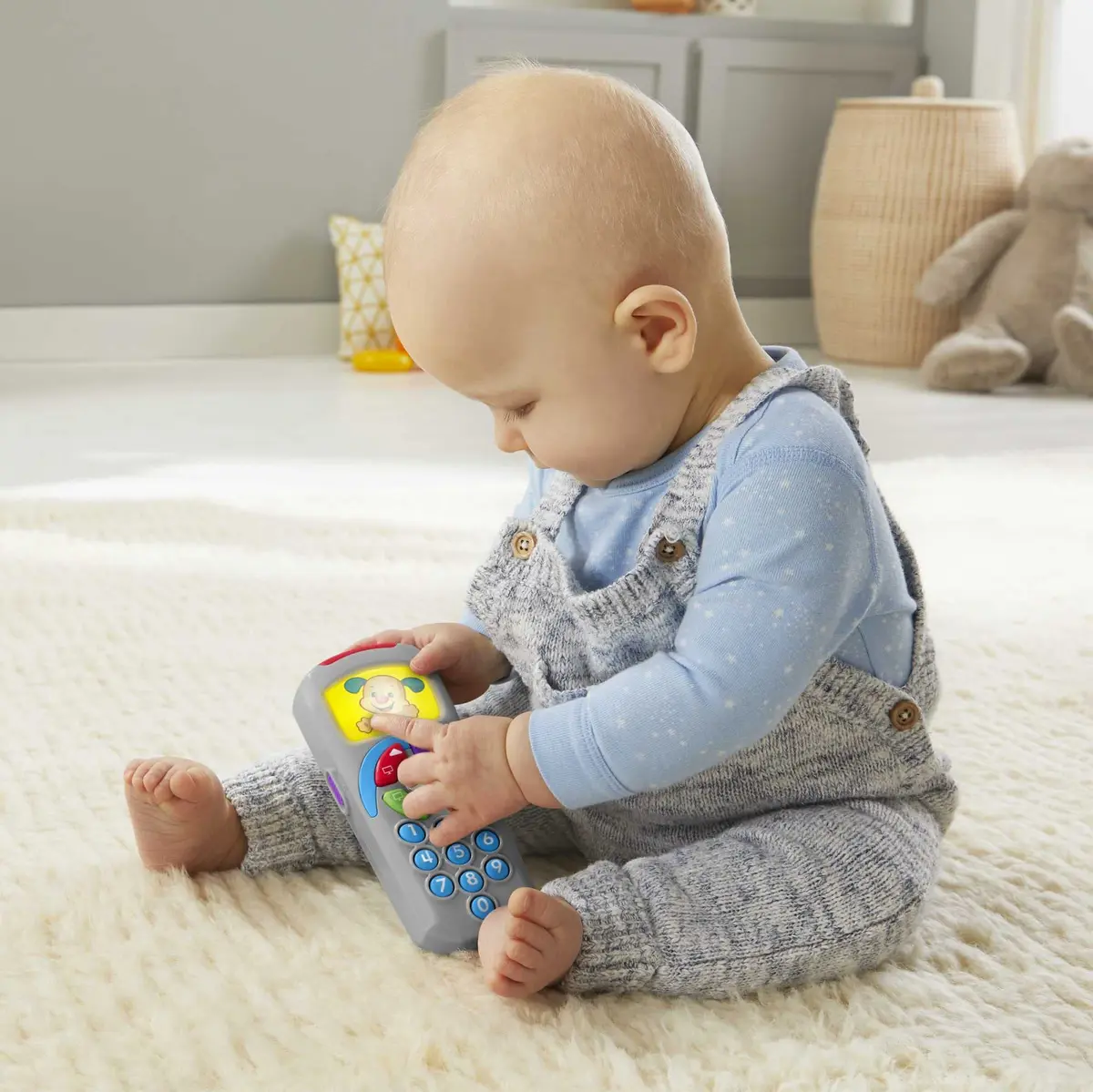Fisher-Price Laugh & Learn Puppy's Remote Toy | 1 Count (1 Unit) | Music & Lights for Infants 6+ Months - view 2