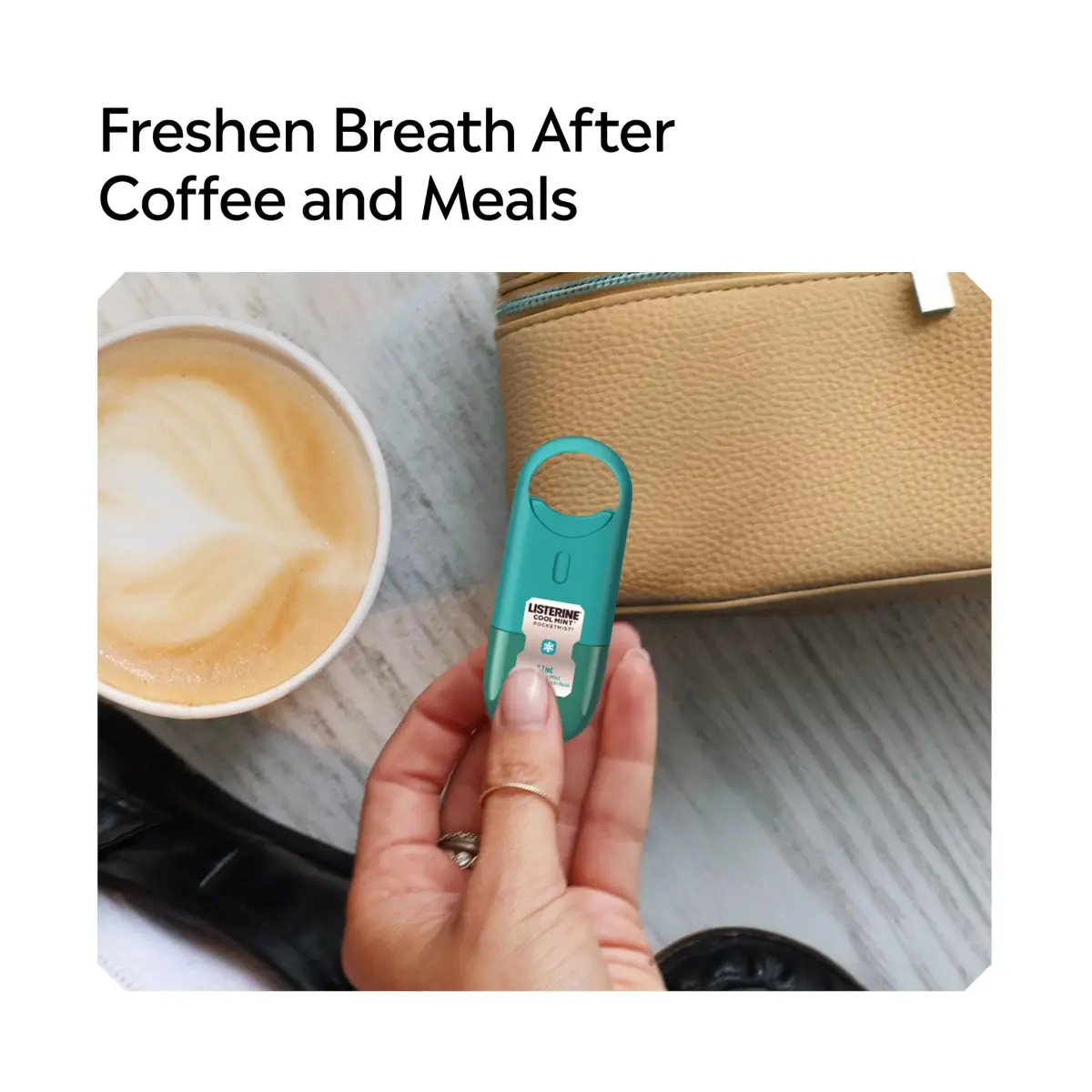 Listerine Cool Mint Pocketmist Oral Care Mist 7.7 ml - Portable Fresh Breath Spray - view 3