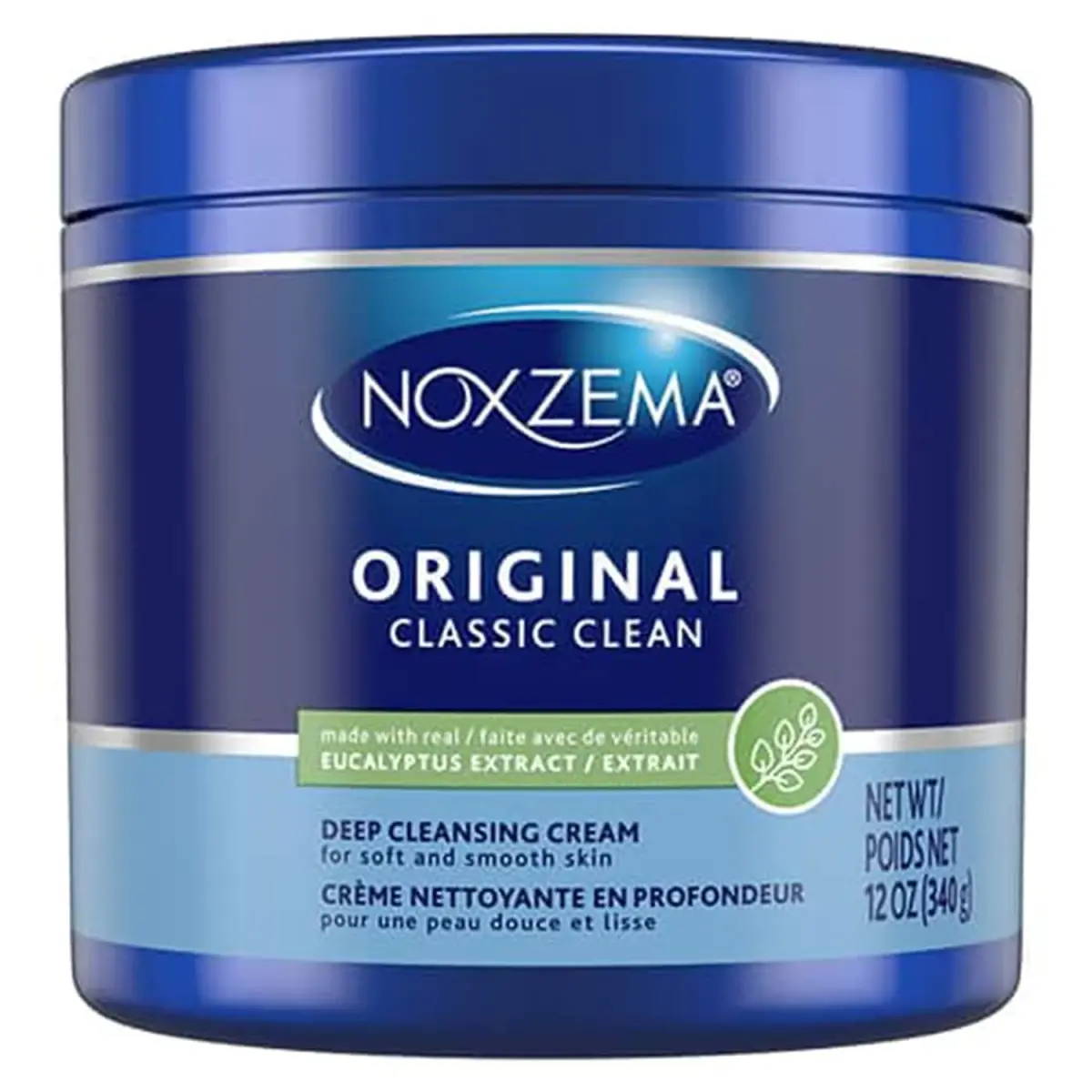 Noxzema Original Deep Cleansing Cream Face Wash 340g (12 Oz) | Dermatologist Tested for All Skin Types - main product image
