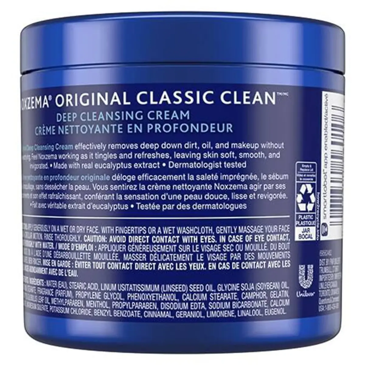 Noxzema Original Deep Cleansing Cream Face Wash 340g (12 Oz) | Dermatologist Tested for All Skin Types - view 2