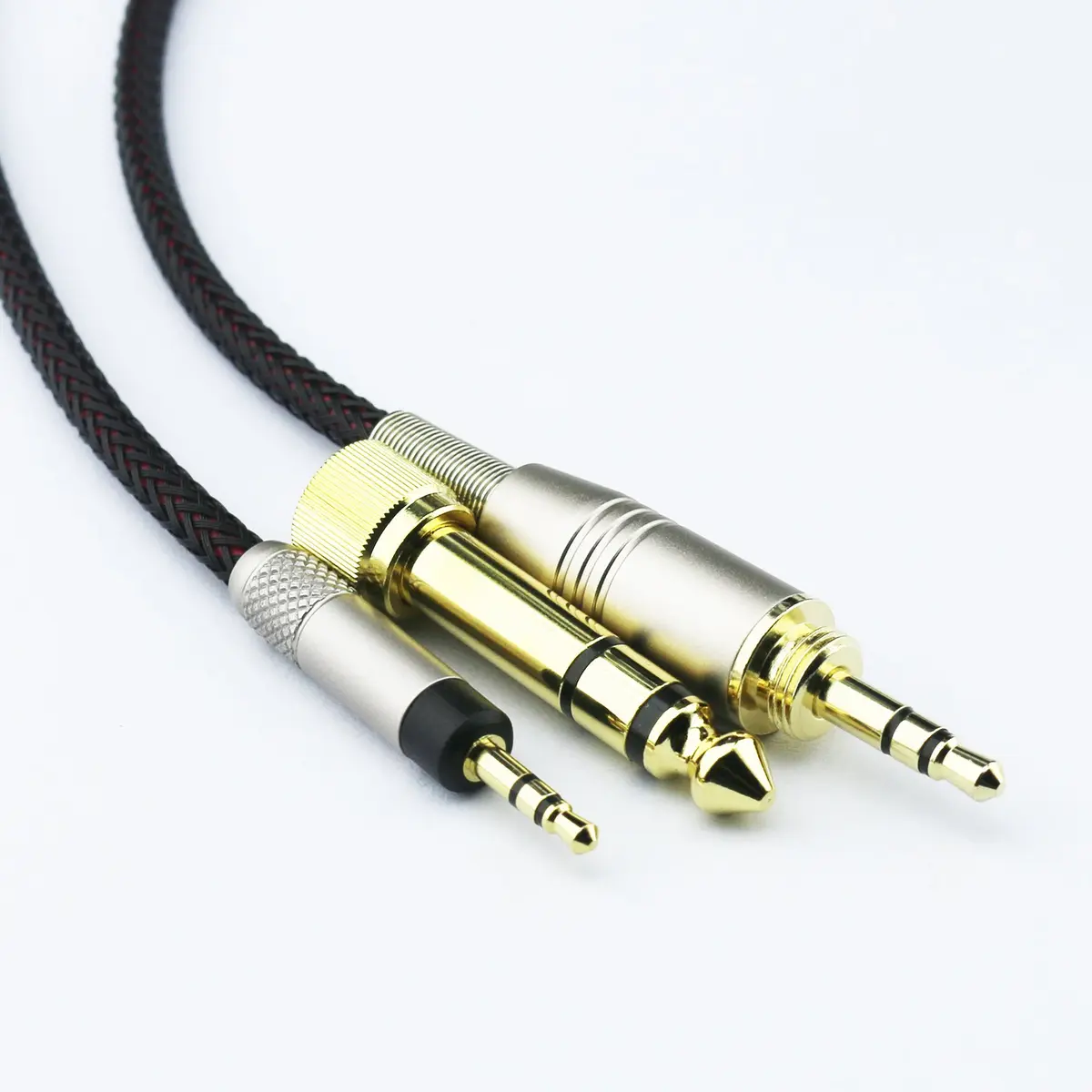 NewFantasia Replacement Audio Upgrade Cable Compatible with Bose QuietComfort 25, QC35, QC45, 1.5m | Braided Tangle-Free Design - view 3