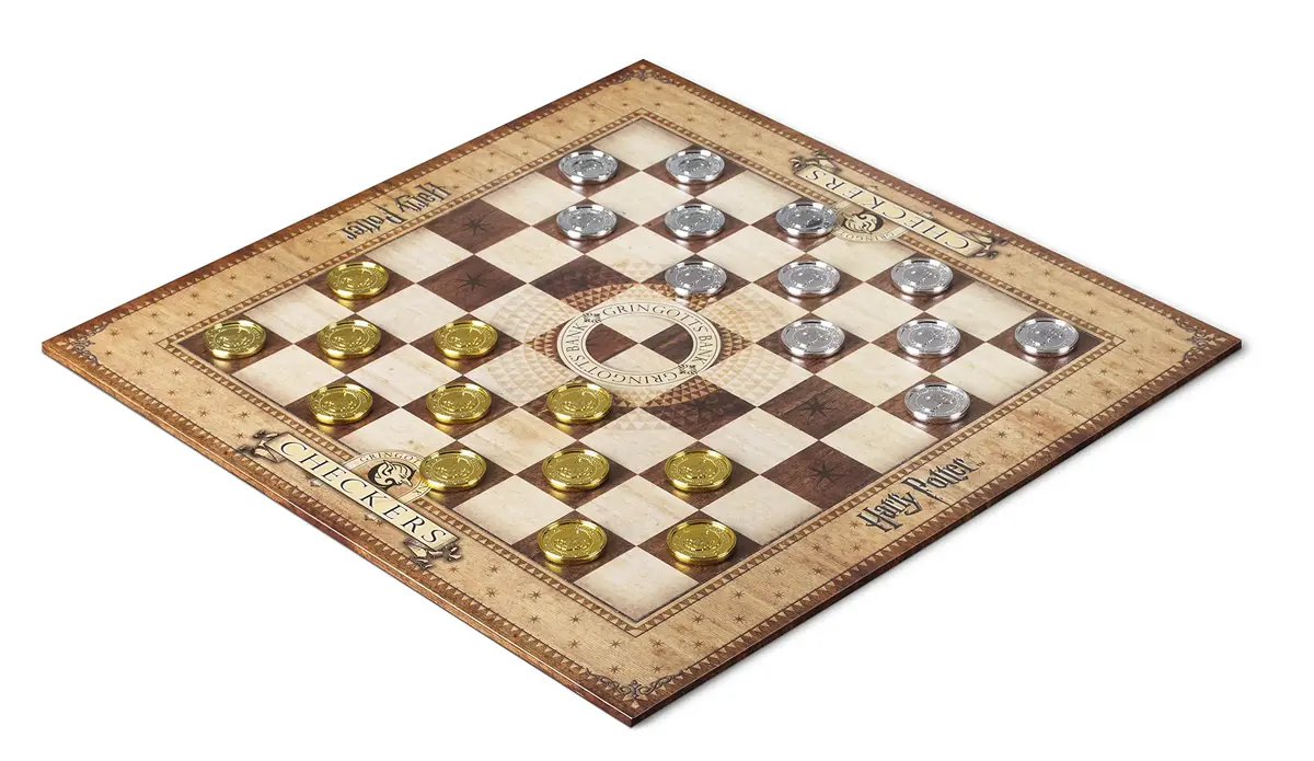 The Noble Collection HP-Gringotts Checker Set | 2 Player Board Game | Officially Licensed Warner Brothers - view 4