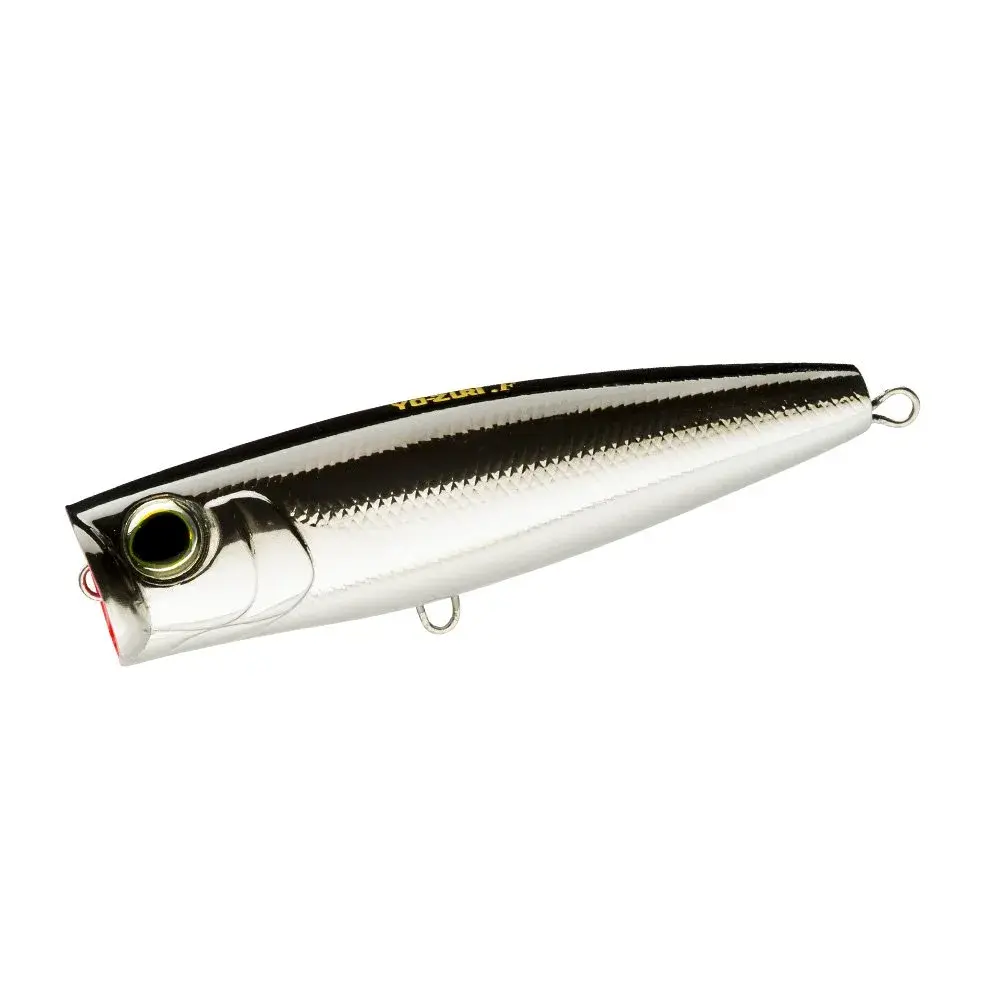 Yo-Zuri Hydro Popper Floating Lure 90mm (3.5") | Black Silver, USA Import - main product image
