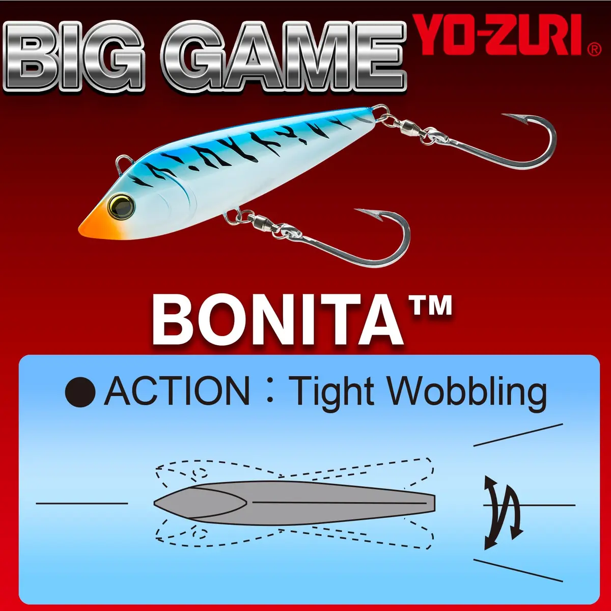 Duel Yo-Zuri Bonita Trolling Sinking Lure 170mm | Durable, Color-Changing, Deadly on Tuna & Wahoo - view 3