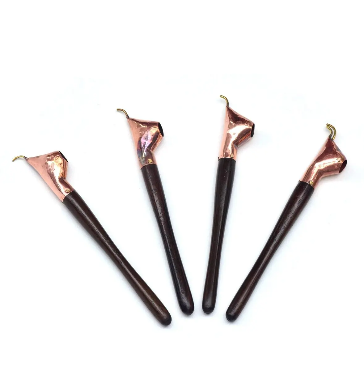 2cloud9 Tjanting Tool for Batik Making, Set of 4 | Handmade Copper Wax Applicators - view 2