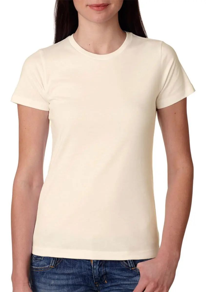 The Next Level Signature Style Boyfriend Jersey T-Shirt Ivory XX-Large | Relaxed Fit Cotton Blend - main product image